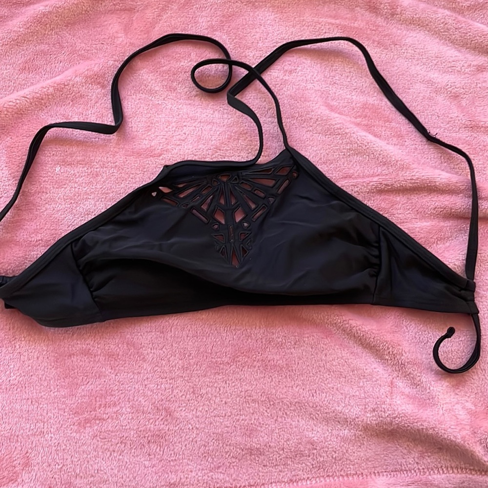 Black bikini top from Target